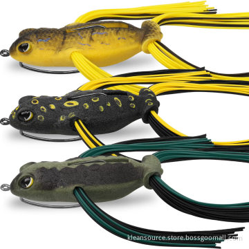 Pike trout floating loating soft plastic bait lure